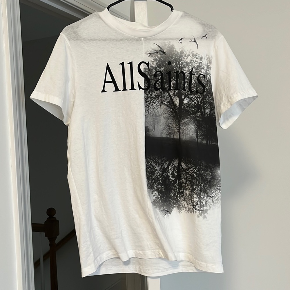 All saints tshirt size small